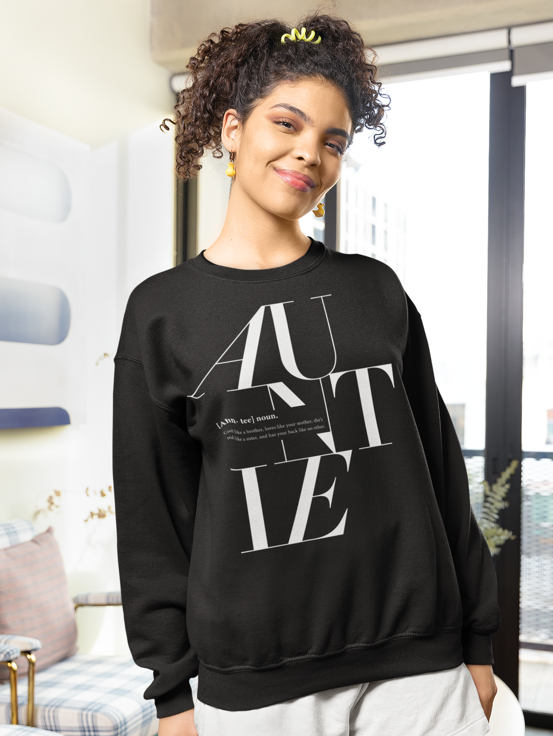 Auntie logo Remix Sweatshirt