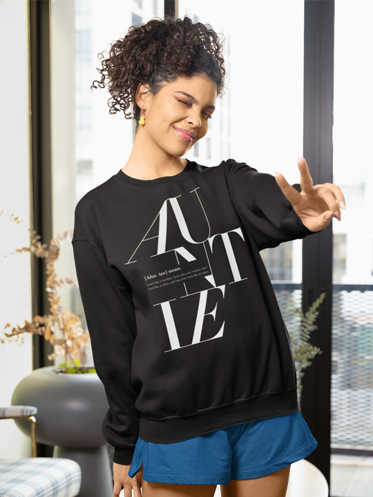 Auntie logo Remix Sweatshirt